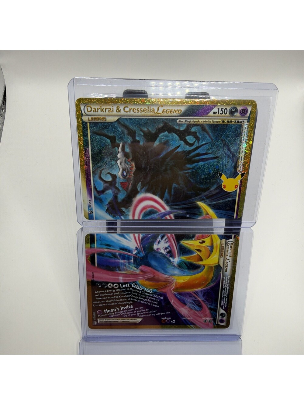 Pokemon Darkrai and Cresselia Legend 30th Anniversary